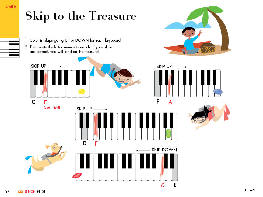 My First Piano Adventure®: Writing Book C