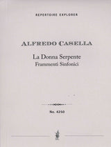 Casella: La Donna serpente, framenti sinfonici