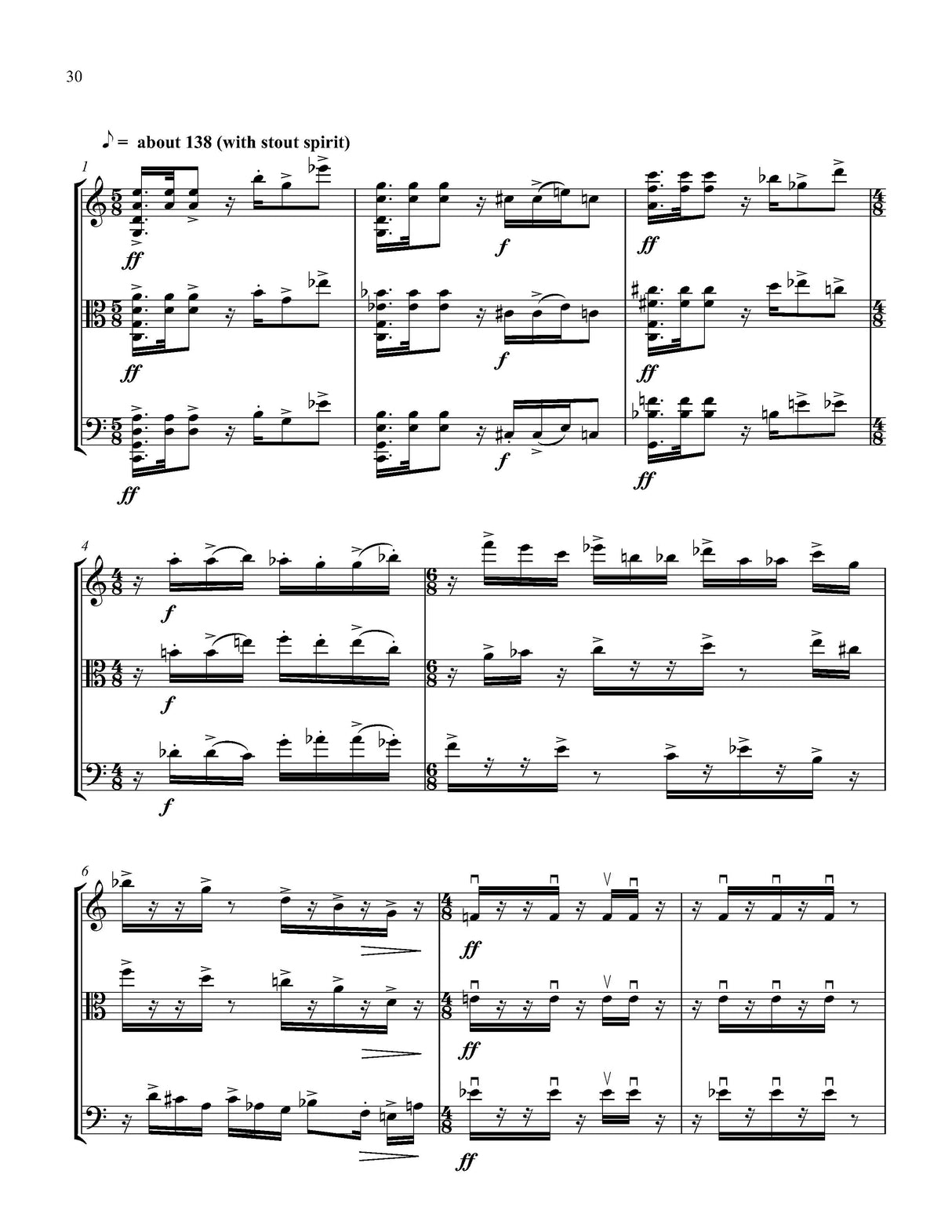 Tillis: Trio for Strings