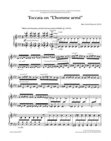 Hamelin: Toccata on "L'homme armé"