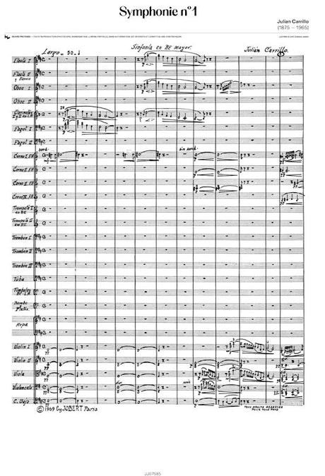 Carrillo: Symphony No. 1 in D Major