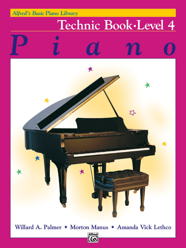 Alfred's Basic Piano Library - Technic Book 4