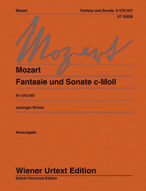 Mozart: Fantasy and Sonata in C Minor, K. 475/457