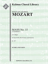Mozart: Mass No. 15 in C Major, K. 317 ("Coronation Mass")