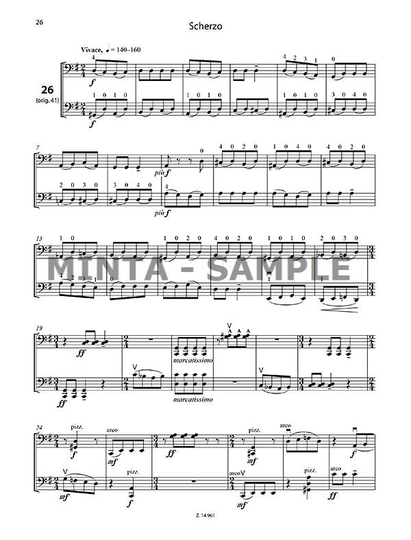 Bartók: 33 Duets (arr. for 2 cellos)