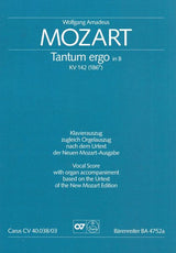 Mozart: Tantum ergo in B-flat Major, K. 142 (Anh. 186d)
