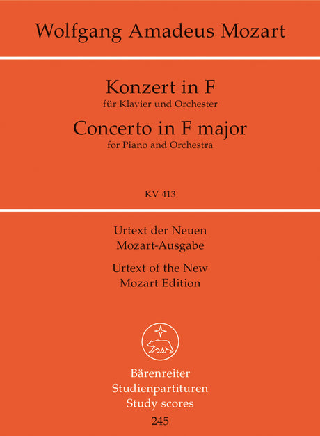 Mozart: Piano Concerto No. 11 in F Major, K. 413 (387a)