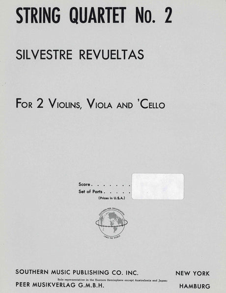 Revueltas: String Quartet No. 2