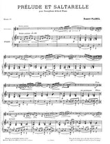 Planel: Prélude et Saltarelle
