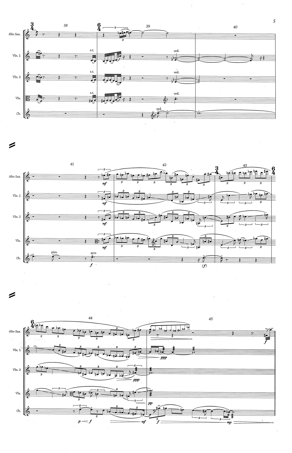 Sollberger: Thin Music / Thick Music