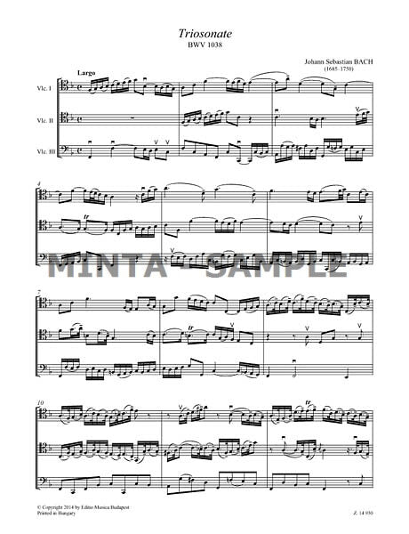 Chamber Music for Cellos - Volume 16 (3 Cellos)