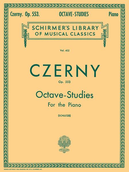 Czerny: Octave Studies, Op. 553