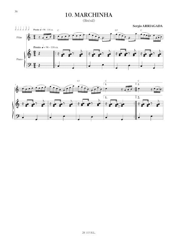 Arriagada: 10 Latin American Etudes