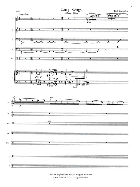 Schoenfeld: Camp Songs