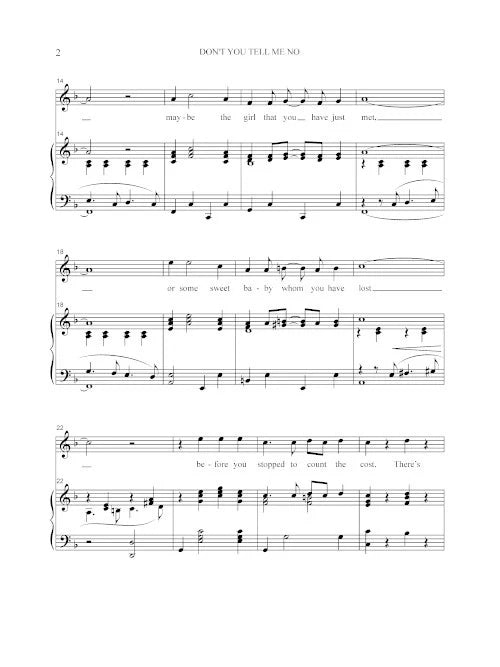 Price: Don't You Tell Me No