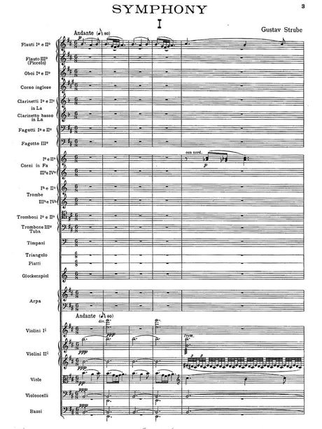 Strube: Symphony in B Minor