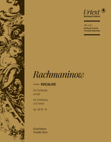 Rachmaninoff: Vocalise, Op. 34, No. 14 (arr. for violin & orchestra)