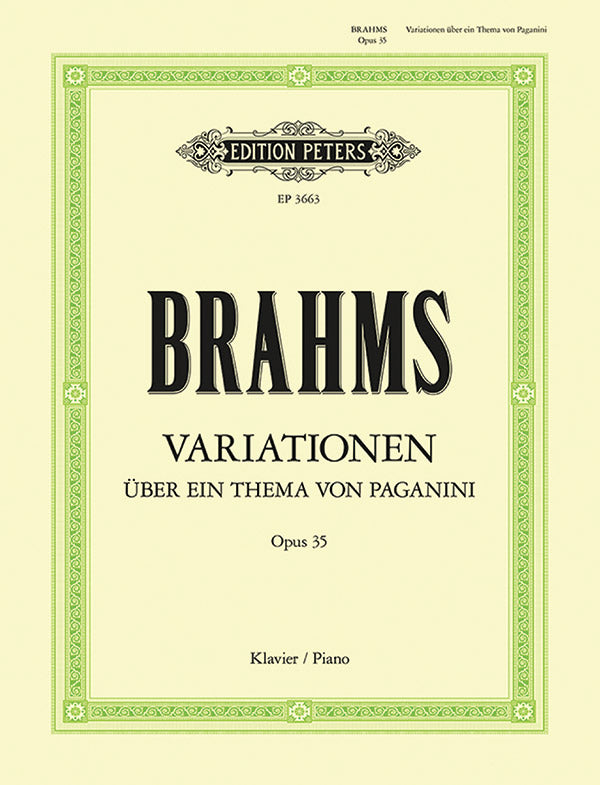 Brahms: Paganini Variations, Op. 35