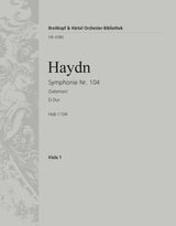 Haydn: Symphony in D Major, Hob. I:104