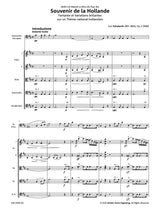 Schuberth: Souvenir de la Hollande, Op. 3 (Version for Cello & String Quintet)