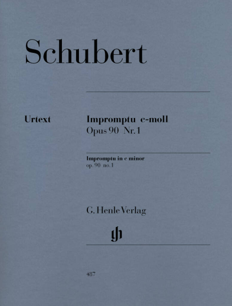 Schubert: Impromptu in C Minor, Op. 90, No. 1, D 899 – Ficks Music