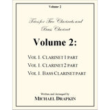 Drapkin: Trios - Volume 2 (for 2 clarinets and bass clarinet)