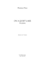 Price: On a Quiet Lake