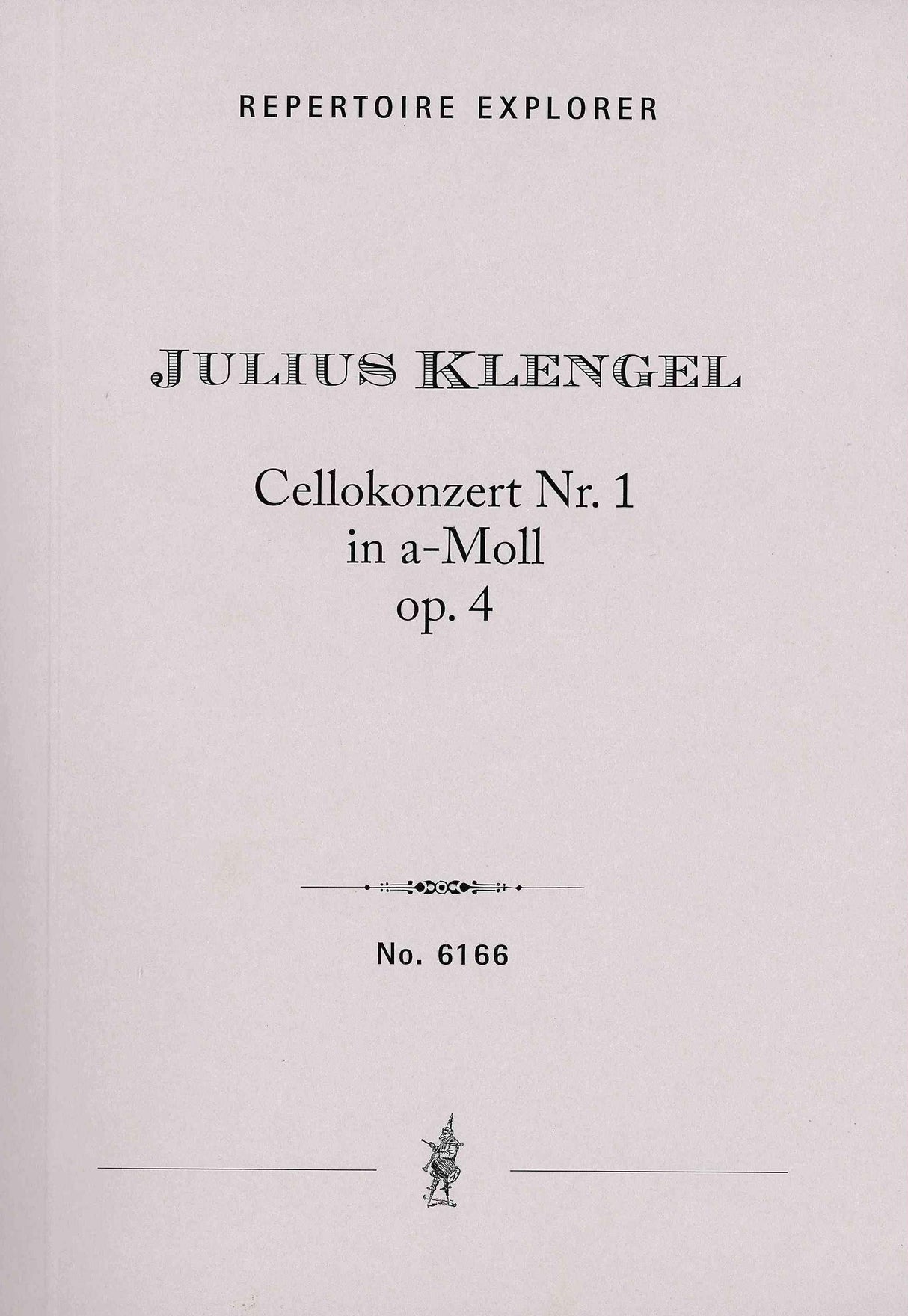 J. Klengel: Cello Concerto No. 1 in A Minor, Op. 4