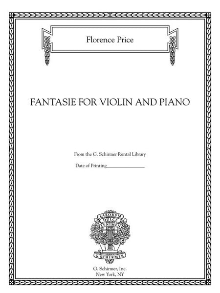 Price: Fantasie No. 1 in G Minor – Ficks Music