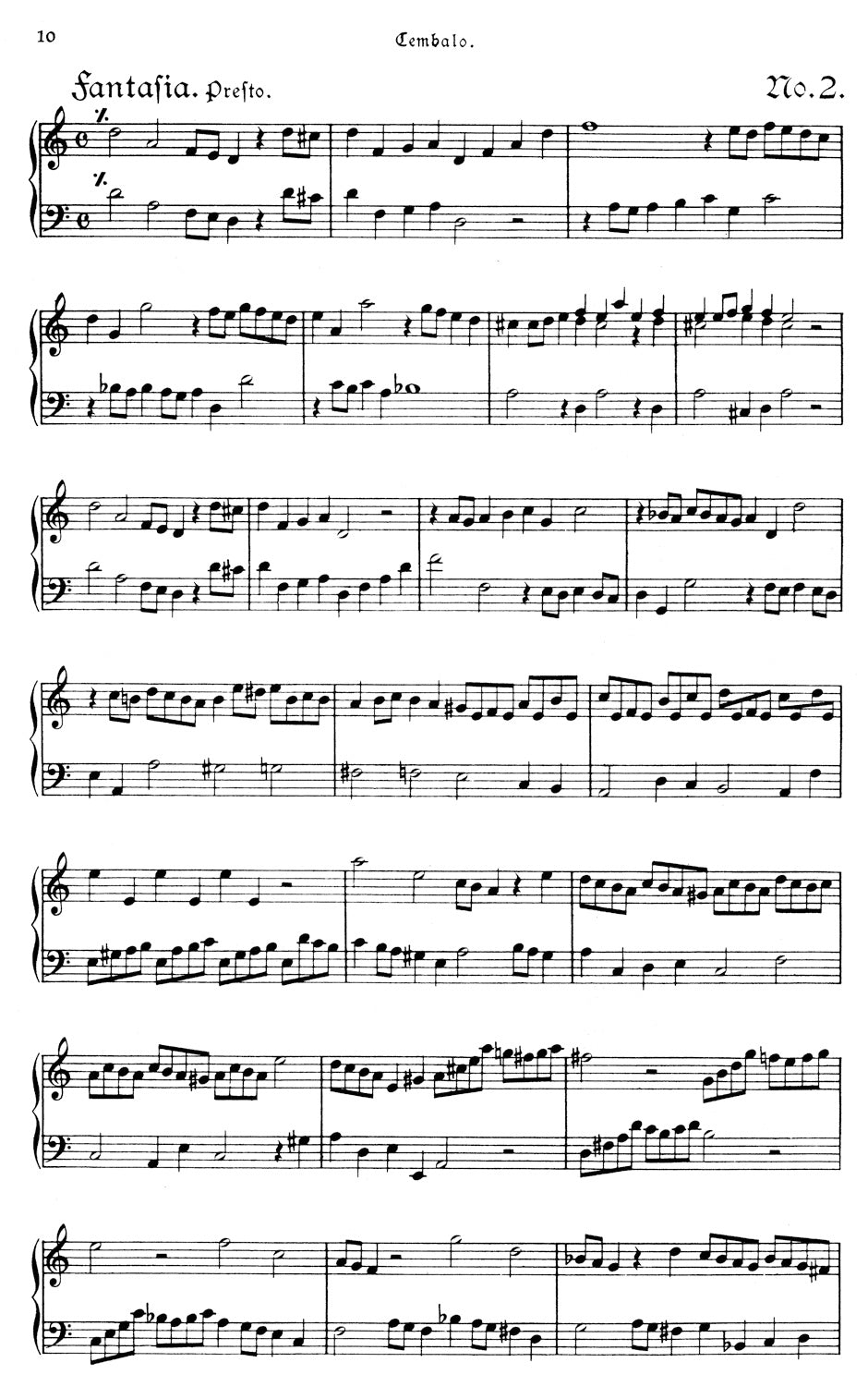Telemann: 36 Fantasies, TWV 33:1-36 – Ficks Music