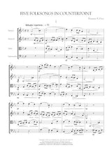 Price: Five Folksongs in Counterpoint