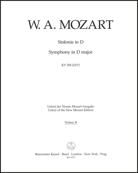 Mozart: Symphony in D Major