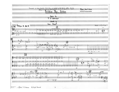 T.J. Anderson: Soldier Boy, Soldier