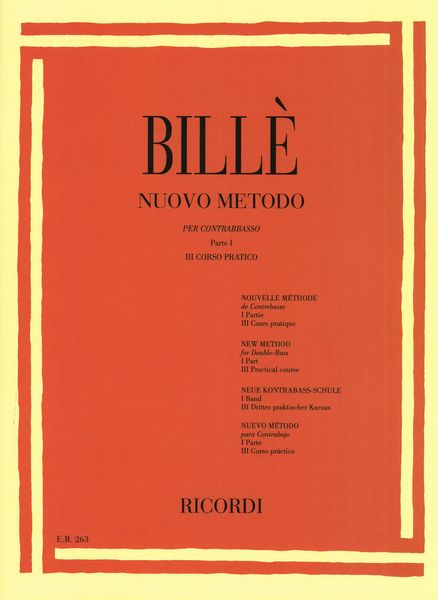 Billé: Nuovo Metodo – Volume 3