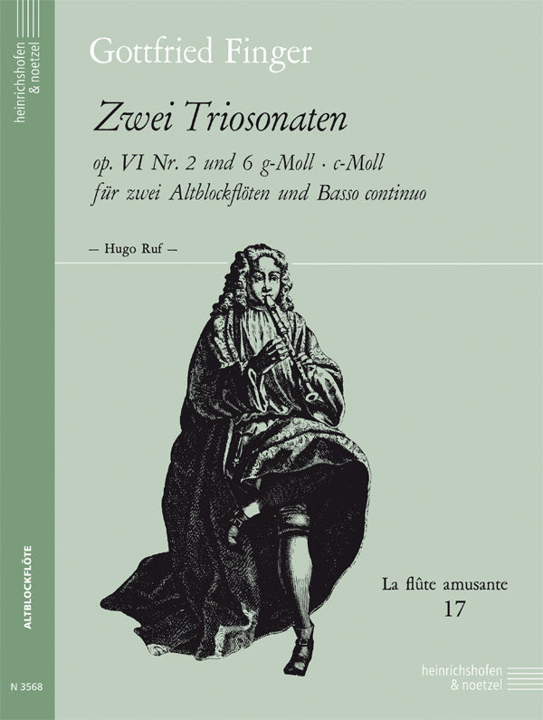 Finger: 2 Trio Sonatas, Op. 6, Nos. 2 & 6