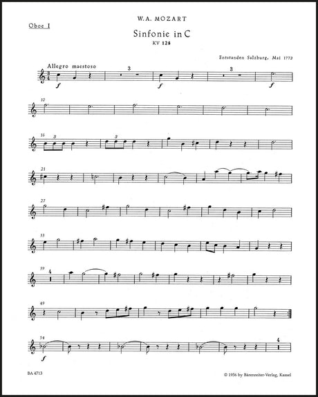 Mozart: Symphony No. 16 in C Major, K. 128