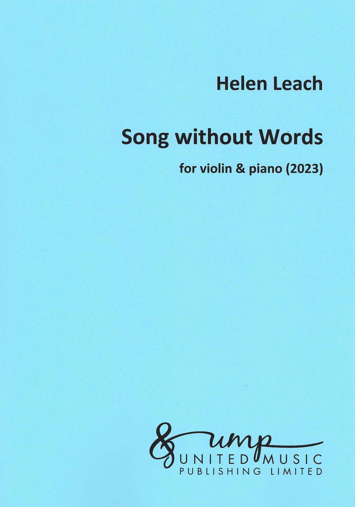 Leach: Song without Words