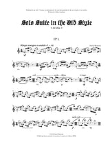 Mecionis: Solo Suite in the Old Style