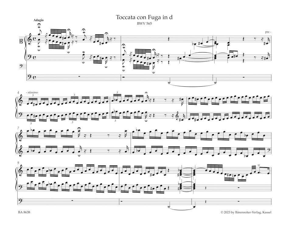 専用さまのみ Bach: Toccata and Fugue in D Minor, BWV 565 – Ficks Music