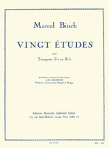 Bitsch: 20 Études for Trumpet
