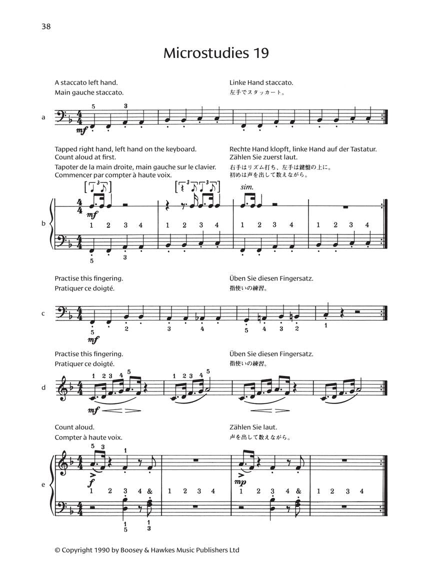 Norton: Microjazz for Piano - Collection 1