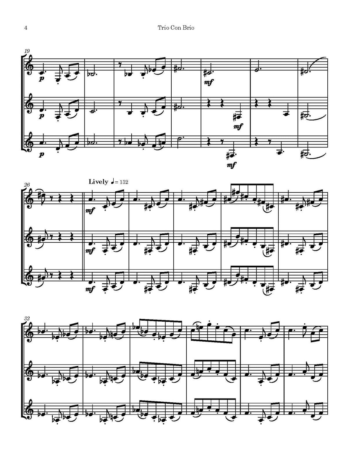 Zuckerman: Trio Con Brio