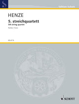 Henze: String Quartet No. 5