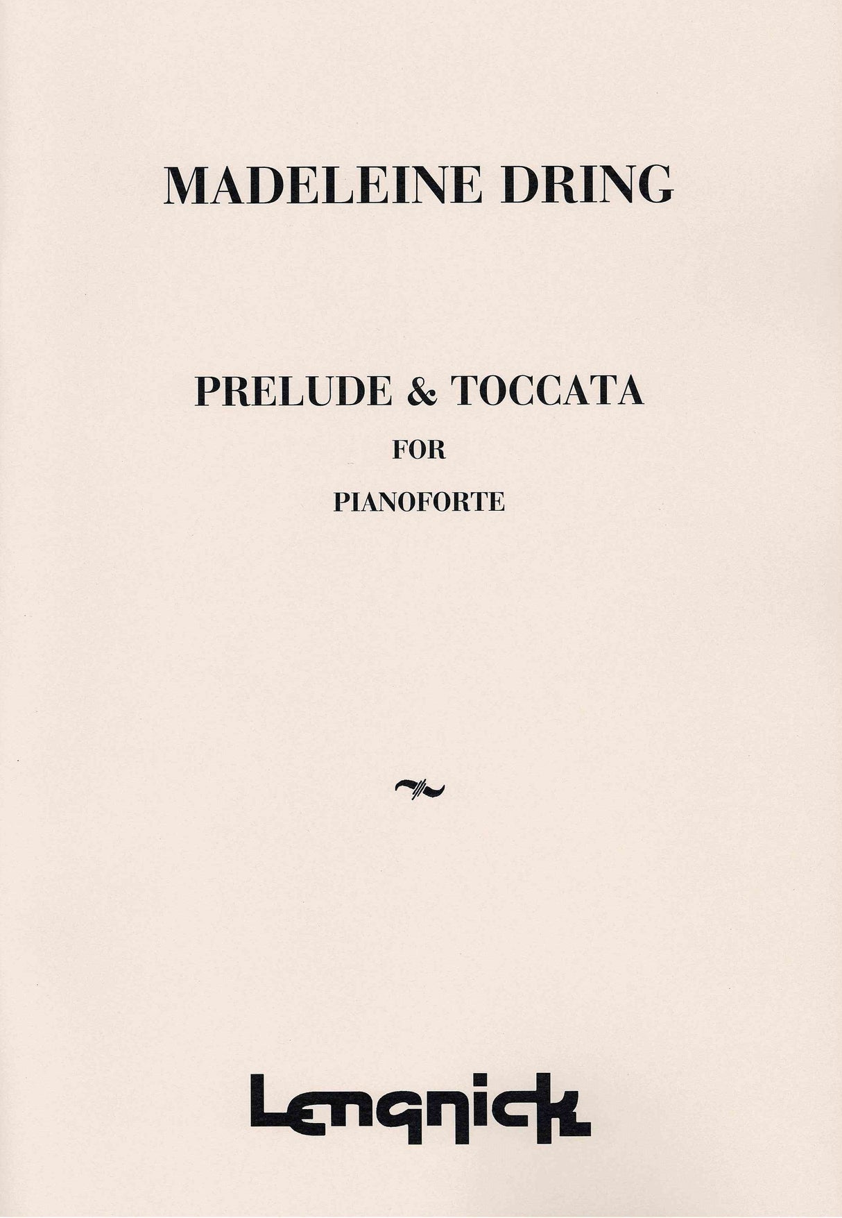 Dring: Prelude & Toccata