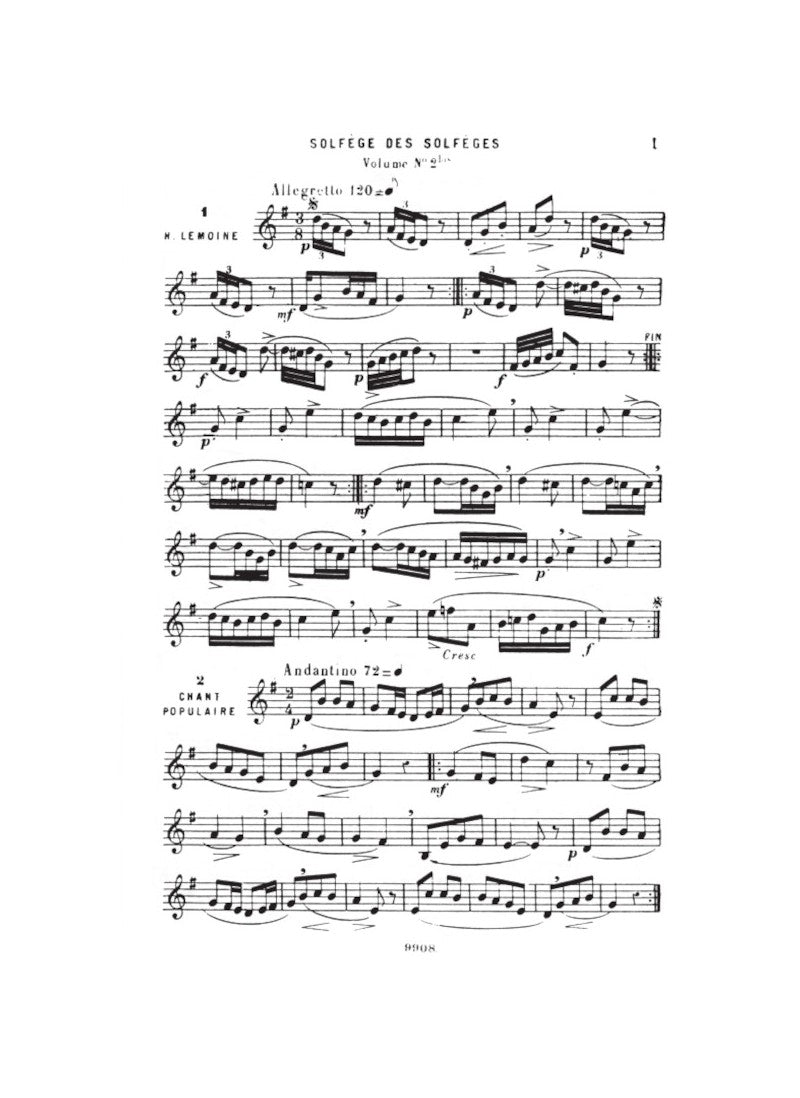 Solfège des Solfèges - Volume 2B