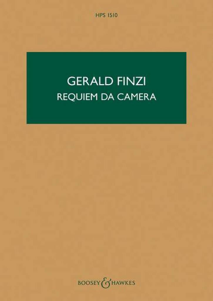 Finzi: Requiem da Camera