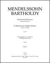 Mendelssohn: A Midsummer Night's Dream Overture, MWV P 3, Op. 21