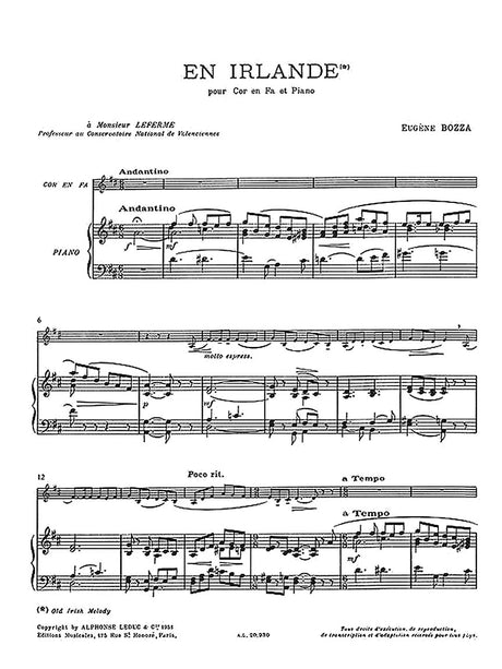 Bozza: En Irlande