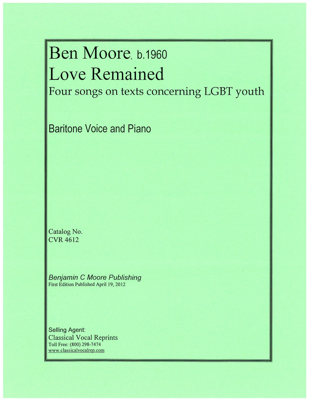 Moore: Love Remained