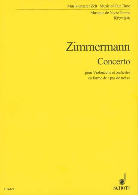 Zimmermann: Cello Concerto